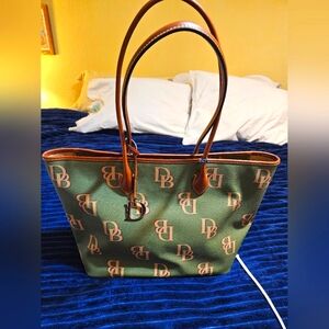 Dooney & Bourke large monogram Tote